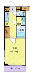 クレヴィスタ武蔵小杉の物件間取画像